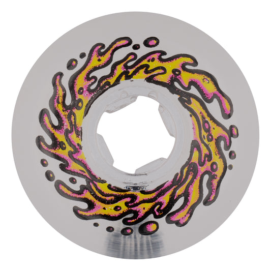 Mirror Vomits Clear 99a Skateboard Wheel