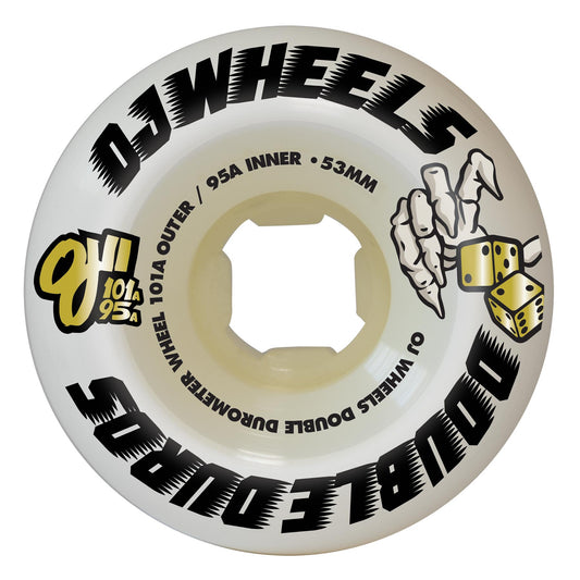 OJ Wheels Team Double Duro Mini Combo 101a/95a Skateboard Wheel