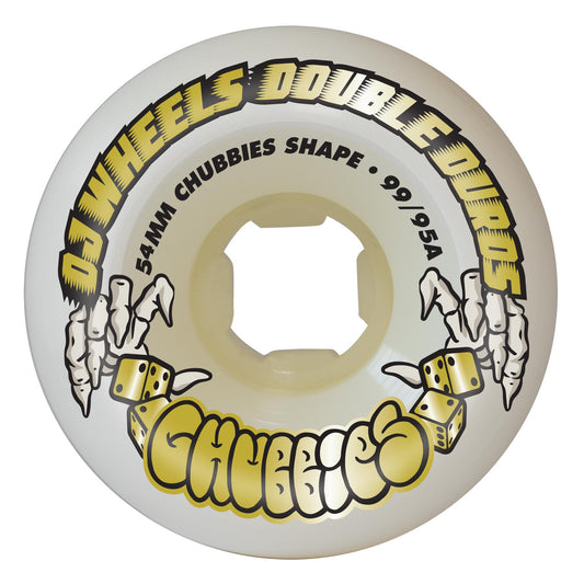 OJ Wheels Double Duro Chubbies 99a/95a Skateboard Wheels