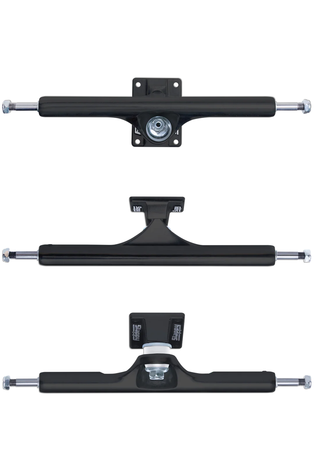 Slappy ST1 Hollow 13.00" Skateboard Truck (Matte Black)
