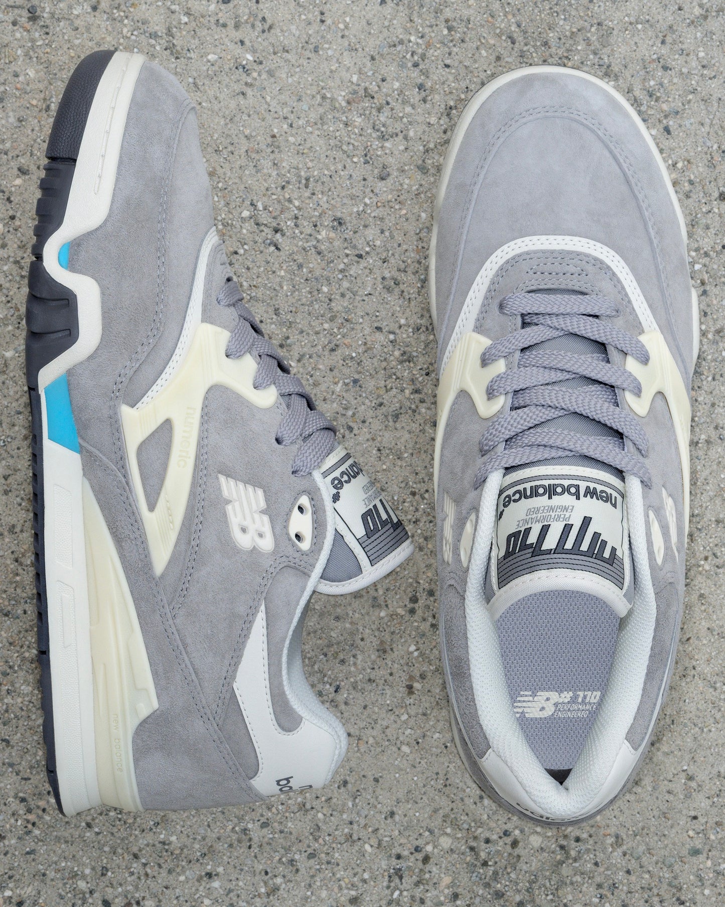 New Balance NB Numeric x Grey Days 2026 NM770 (Marblehead / Island Blue)