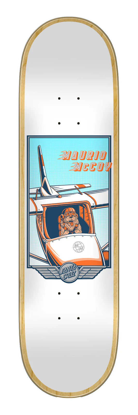 Santa Cruz McCoy Aviator VX 8.25" Skateboard Deck
