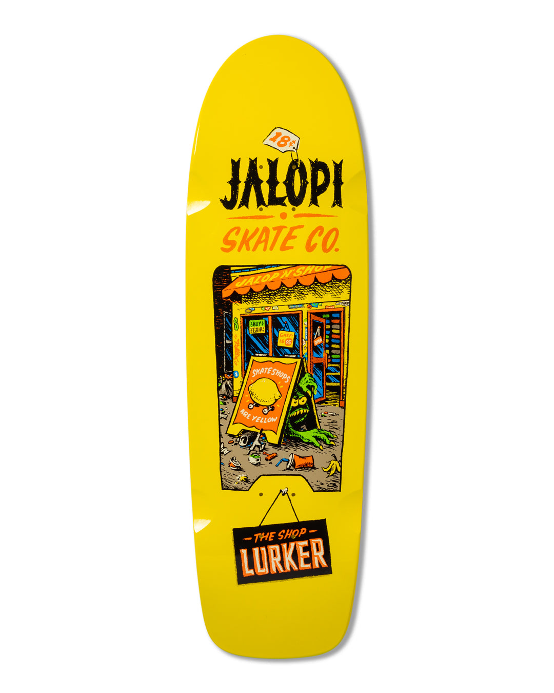 Anti Hero Jalopi Shop Lurker SSD 2026 9.18" Skateboard Deck
