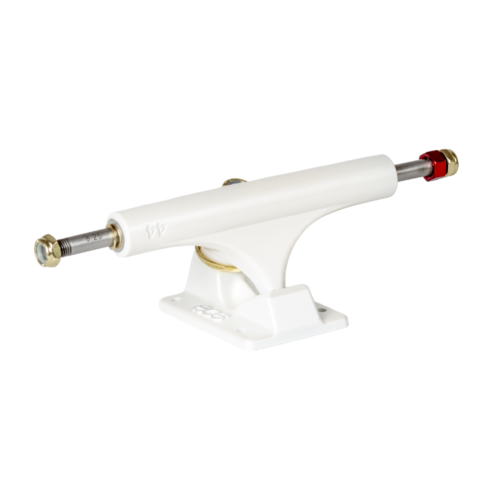 Ace AF1 Skateboard Truck (Satin White w/ Gold Hardware)