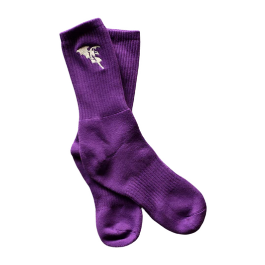Sloth Daemon Socks (Violet)
