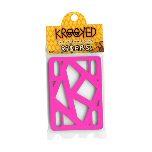 Krooked 1/8" Rigid Riser Pack (Hot Pink)