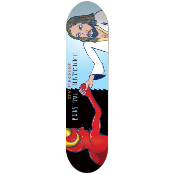 Bury The Hatchet Symmetrical Skateboard Deck