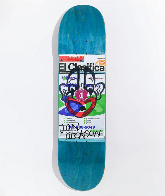 Dickson Chatman 8.00" Skateboard Deck