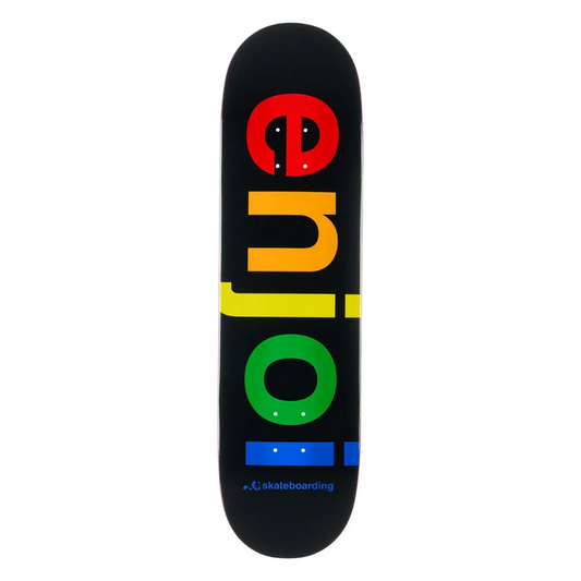 Enjoi Spectrum Black 8.50" Skateboard Deck
