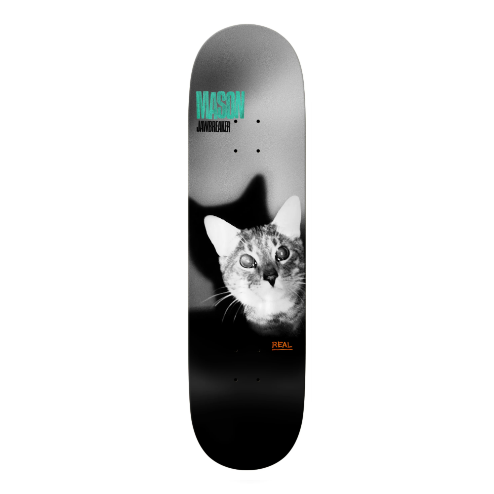 Real Mason Silva x Jawbreaker Unfun 8.28" Skateboard Deck