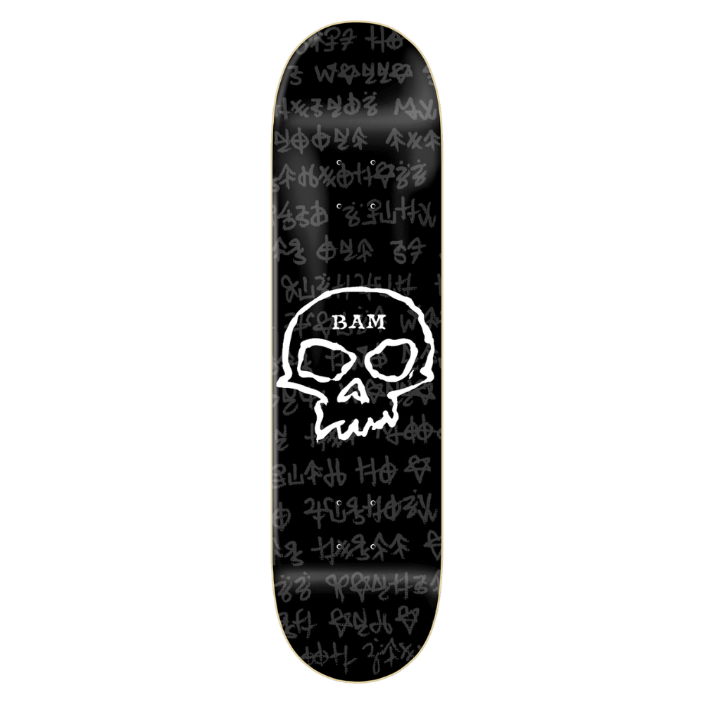 Zero x Bam Margera 3 Strigoi Skull Skateboard Deck