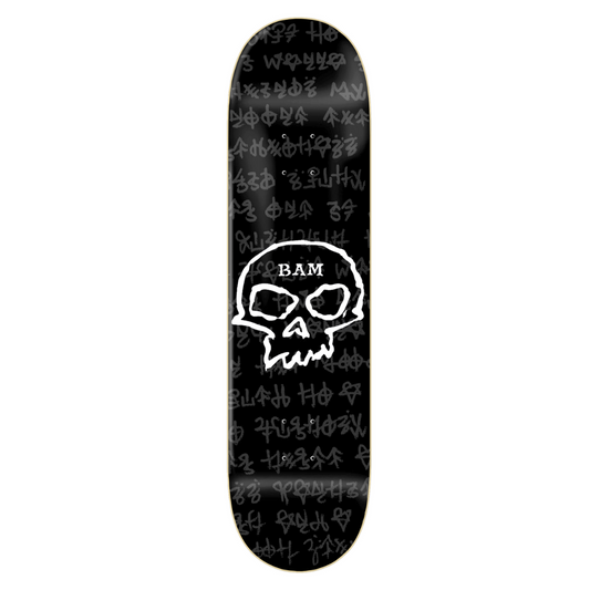Zero x Bam Margera 3 Strigoi Skull Skateboard Deck
