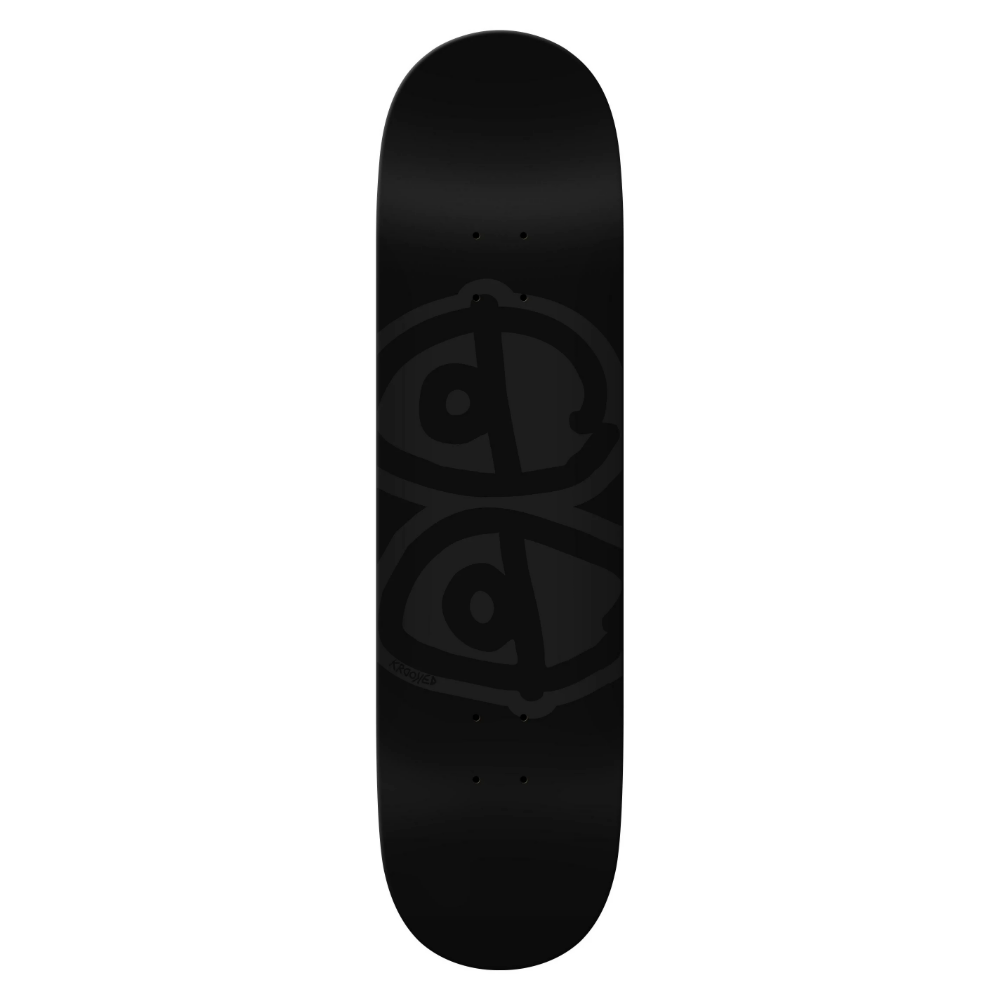 Krooked Team Eyes Black Skateboard Deck