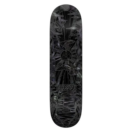 Real Mason Silva Black Sunday Cathedral 8.25" Skateboard Deck