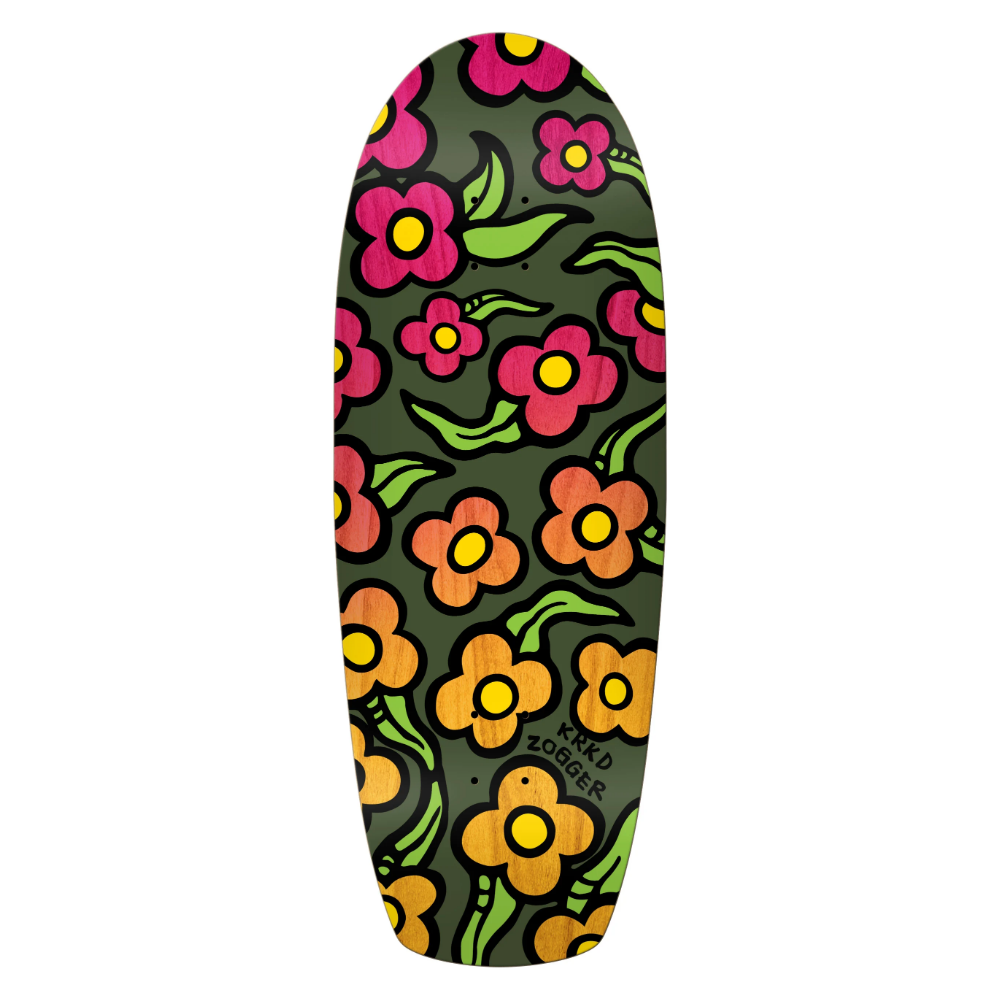 Krooked Zip Zogger Wildstyle 10.75" Skateboard Deck