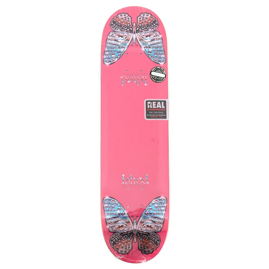 Real Ishod Mariposa Chrome Twin Tail Skateboard Deck