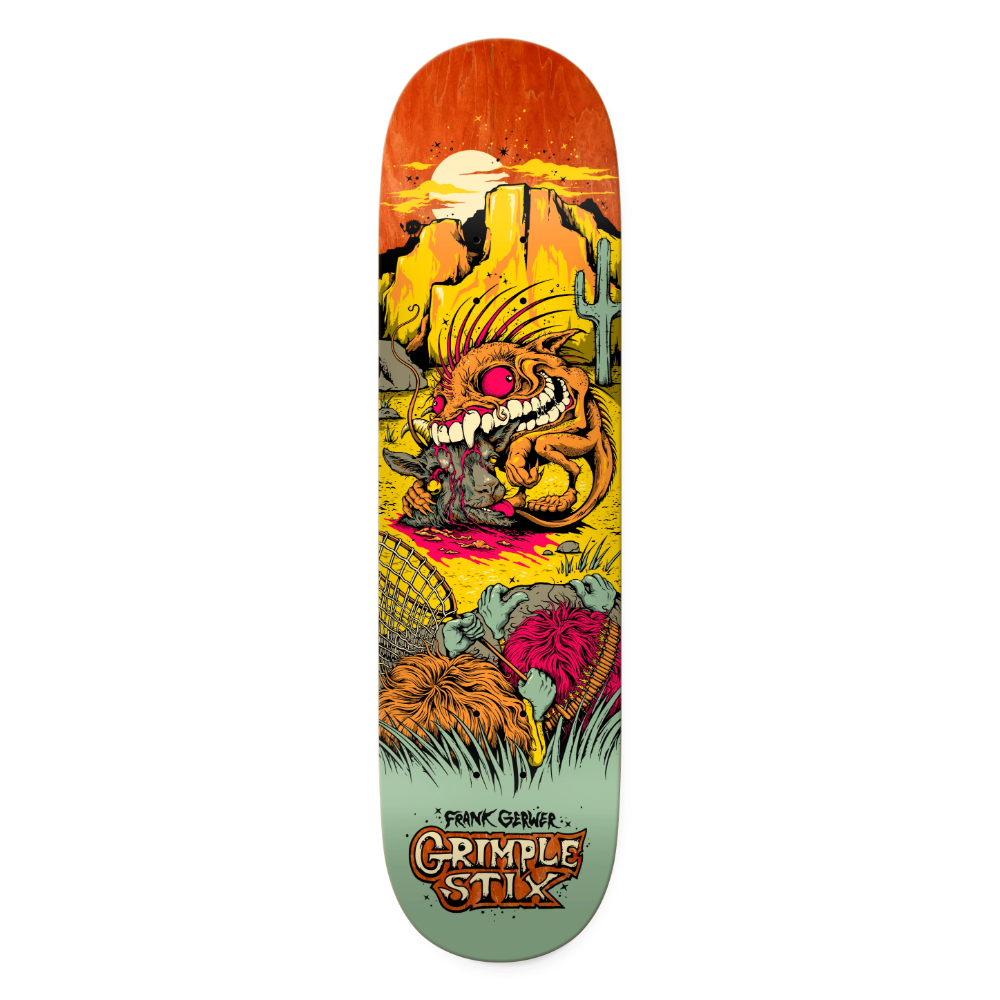 Grimple Stix Frank Gerwer La Grimplecabra 8.25" Skateboard Deck