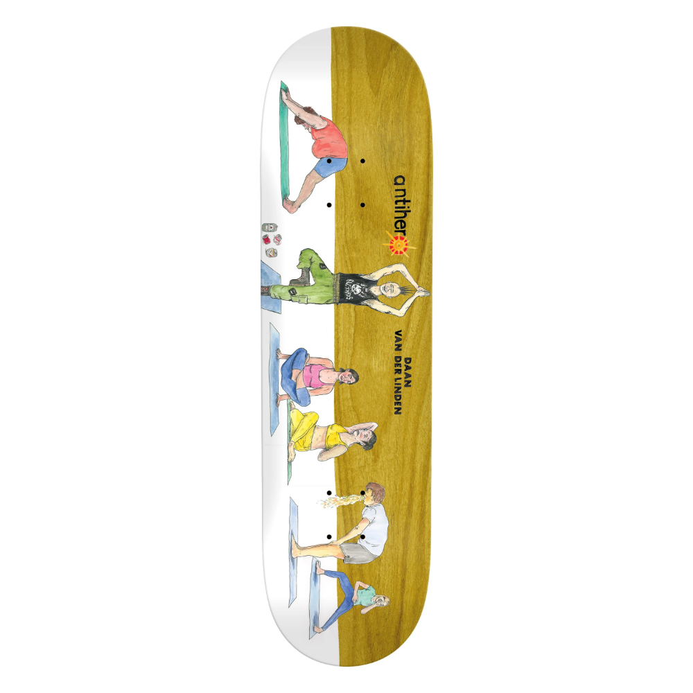 Anti-Hero Daan I Farted In Yoga 8.38" Skateboard Deck