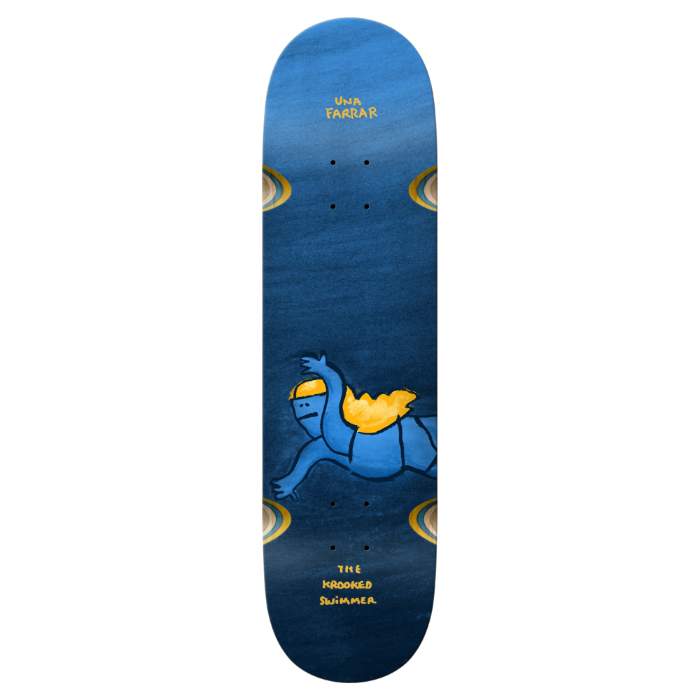 Krooked Una Swimmer 8.28" Skateboard Deck