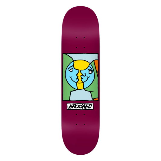 Krooked Moon Smile Easy Rider 8.25" Skateboard Deck