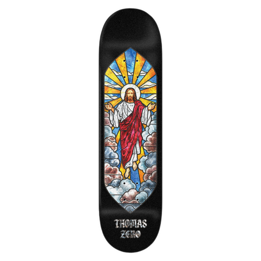 Zero Thomas Stained Glass (Jesus) 8.25" Skateboard Deck