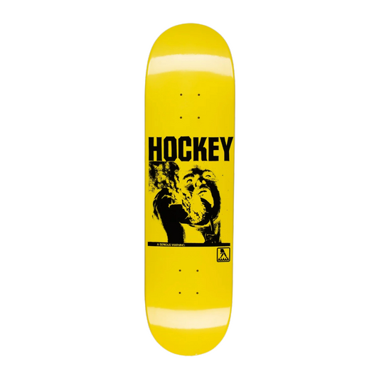 HOCKEY Serious Warning Skateboard Deck