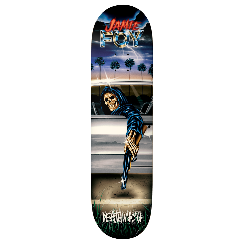 Deathwish Jamie Foy Samborgini Reaper 8.25" Skateboard Deck