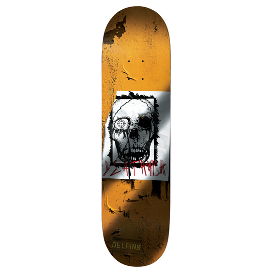Deathwish Pedro Delfino Torn 8.25" Skateboard Deck
