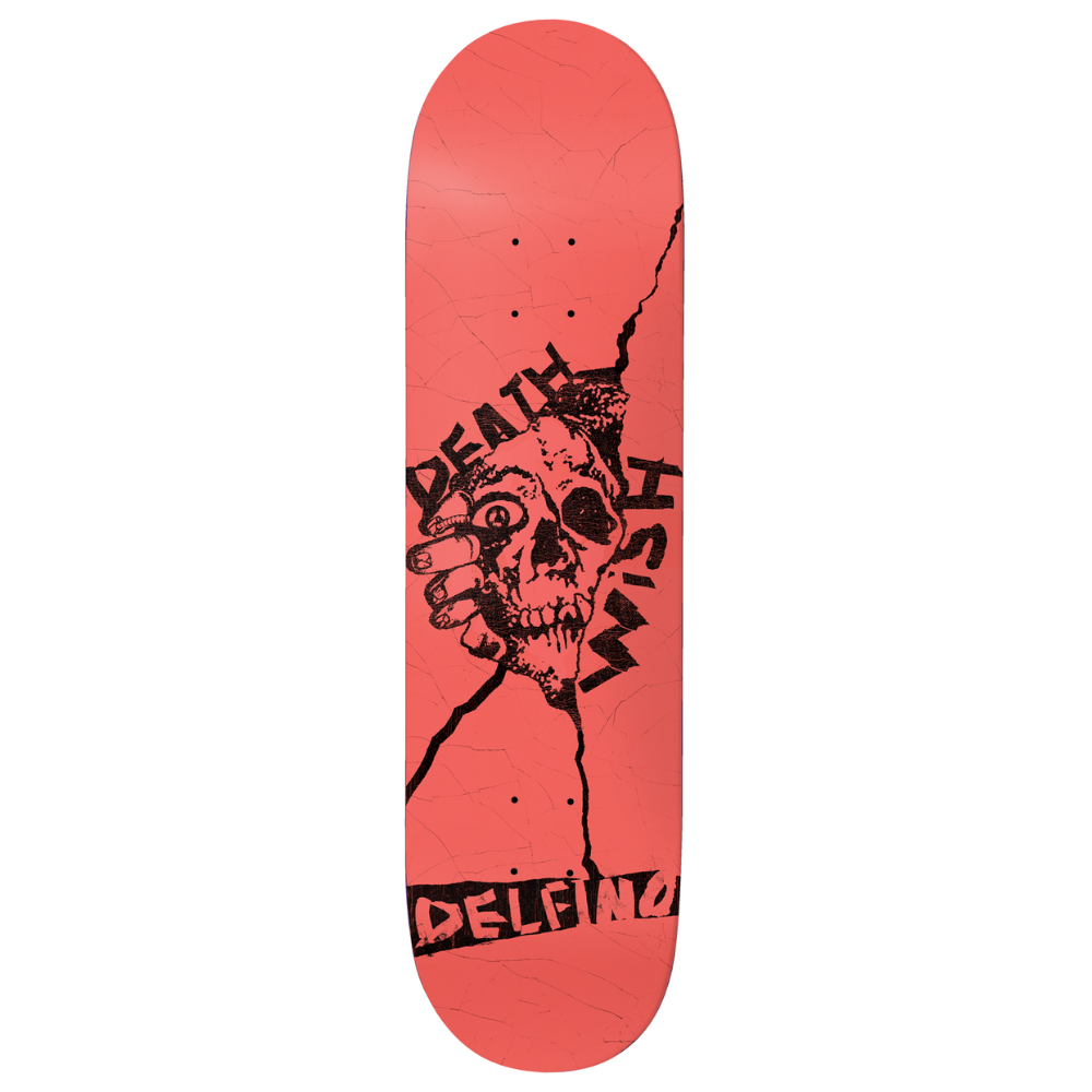 Deathwish Pedro Delfino Rot 8.50" Skateboard Deck