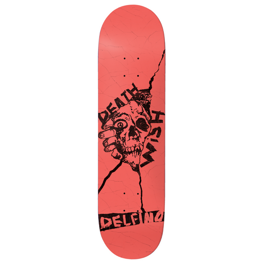 Deathwish Pedro Delfino Rot 8.50" Skateboard Deck