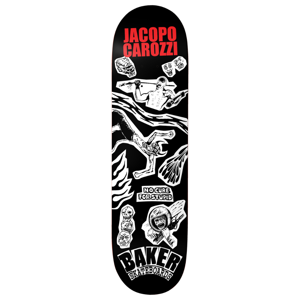 Baker Jacopo Carozzi Divine Evil 8.25" Skateboard Deck