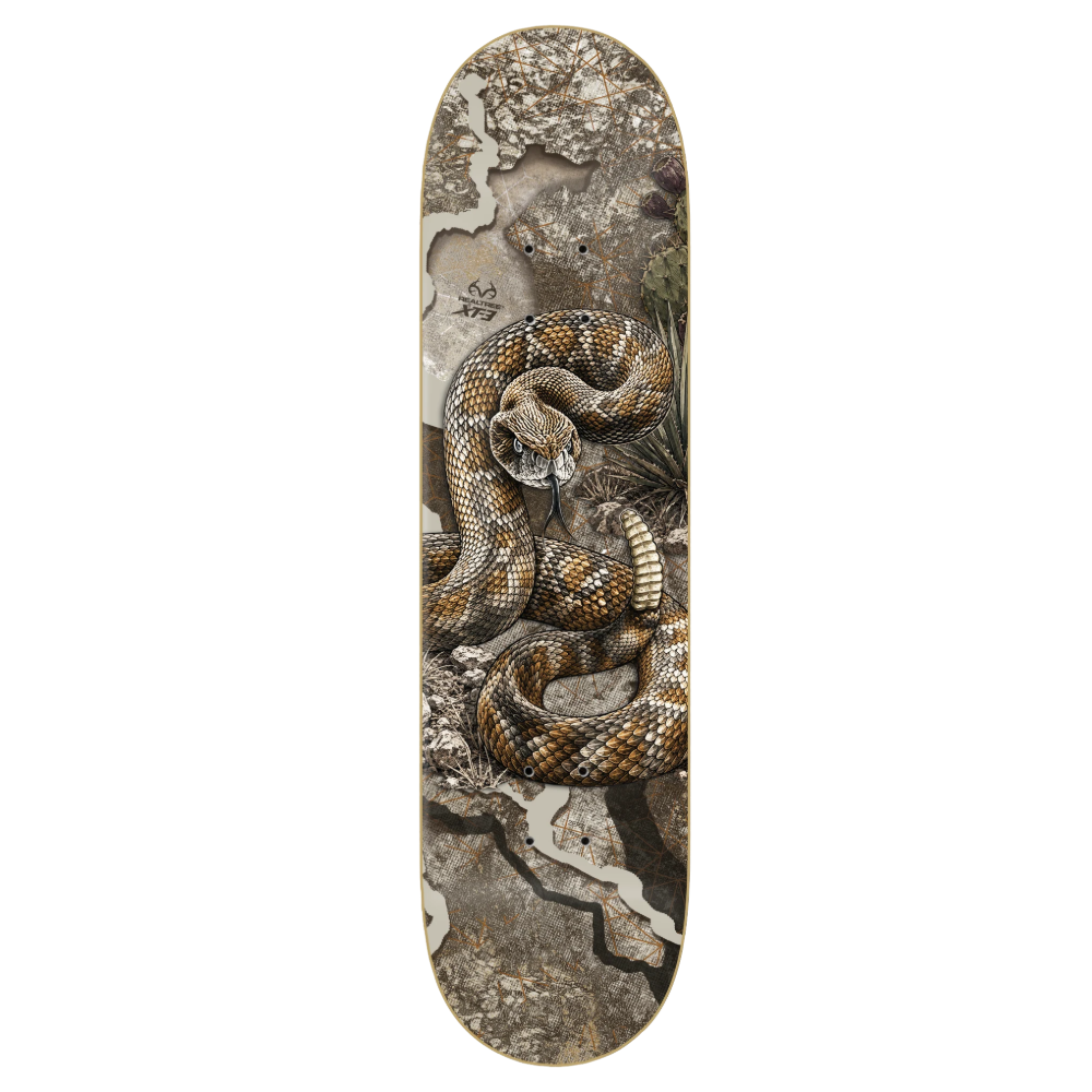 Zero Brandon Burleigh Realtree Diamondback 8.50" Skateboard Deck