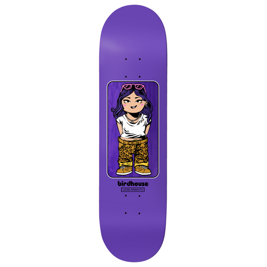 Birdhouse Lizzie Armanto Toybox 8.00" Skateboard Deck