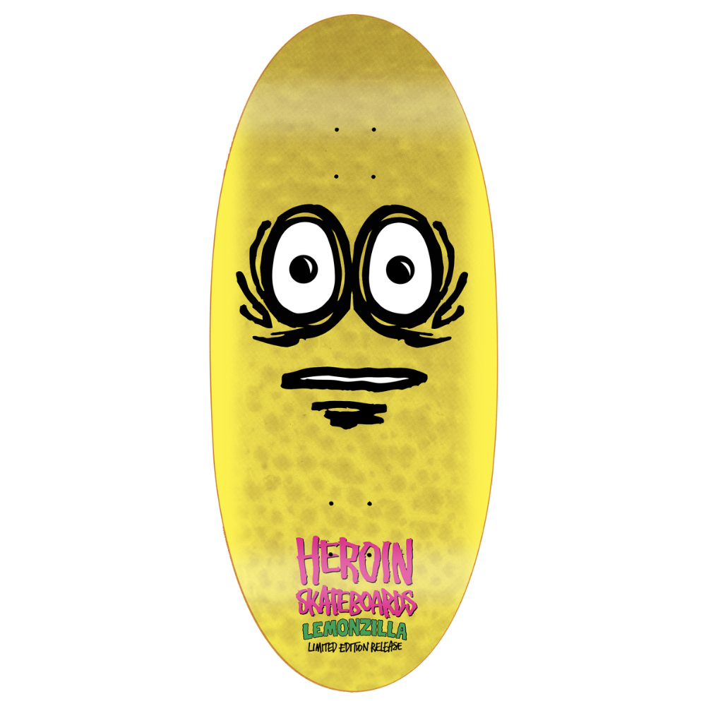 Heroin Lemonzilla 13.50" Skateboard Deck