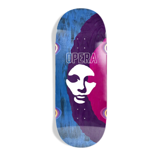 Opera Triple Torn Big Mask Fatties Ex7 12.00" Skateboard Deck