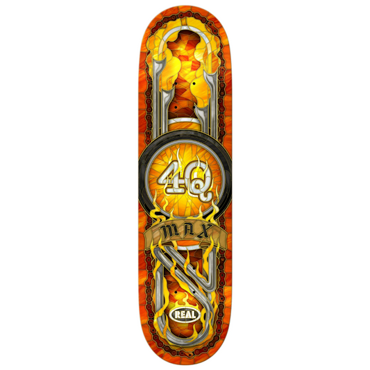 Real Max Schaaf 4Q Cathedral 8.50" Skateboard Deck