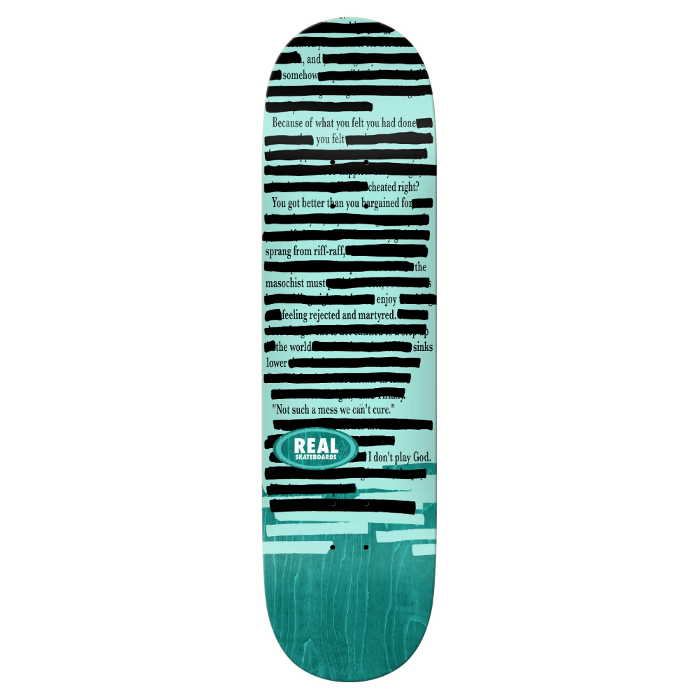 Real Team Non-Fiction Skateboard Deck
