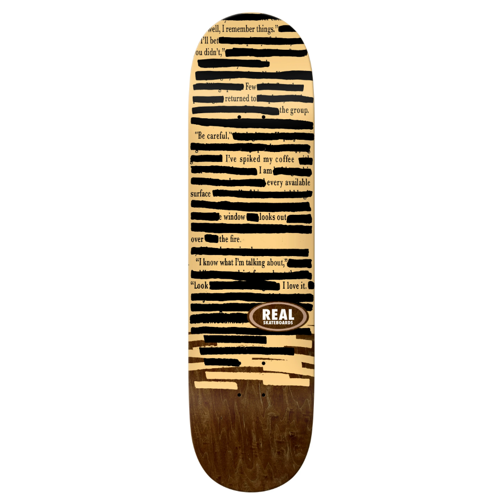 Real Team Non-Fiction Skateboard Deck