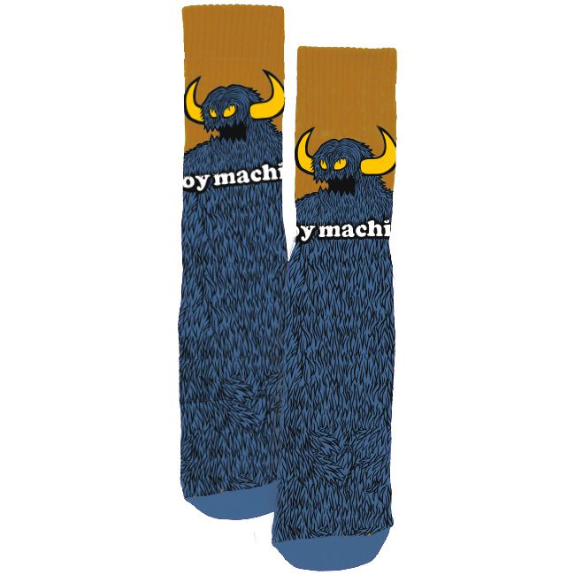 Furry Monster Sock (Slate)