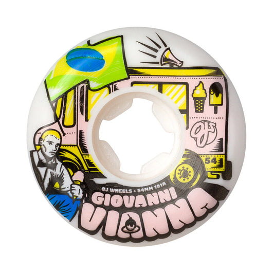 54mm Giovanni Vianna Elite Hardline 101a Skateboard Wheel