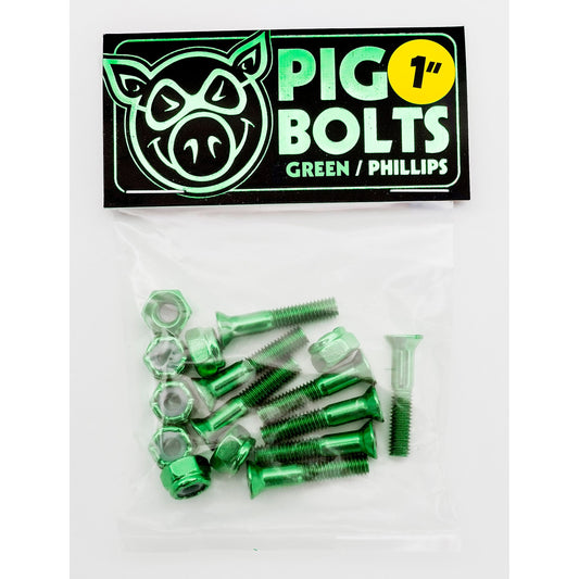 Pig Green 1" Phillips Hardware