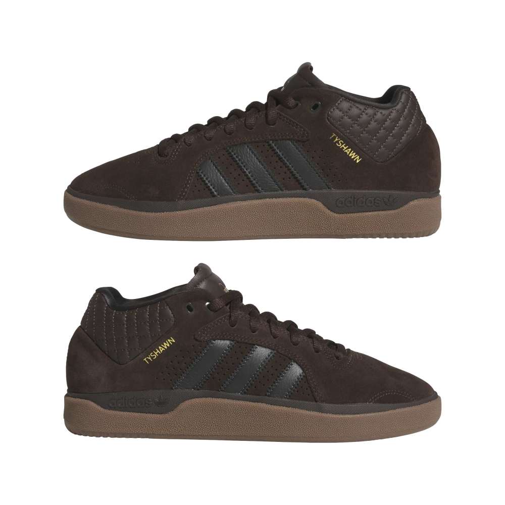 adidas gazelle silver green womens adidas Tyshawn Carbon / Aurora Coffee 13