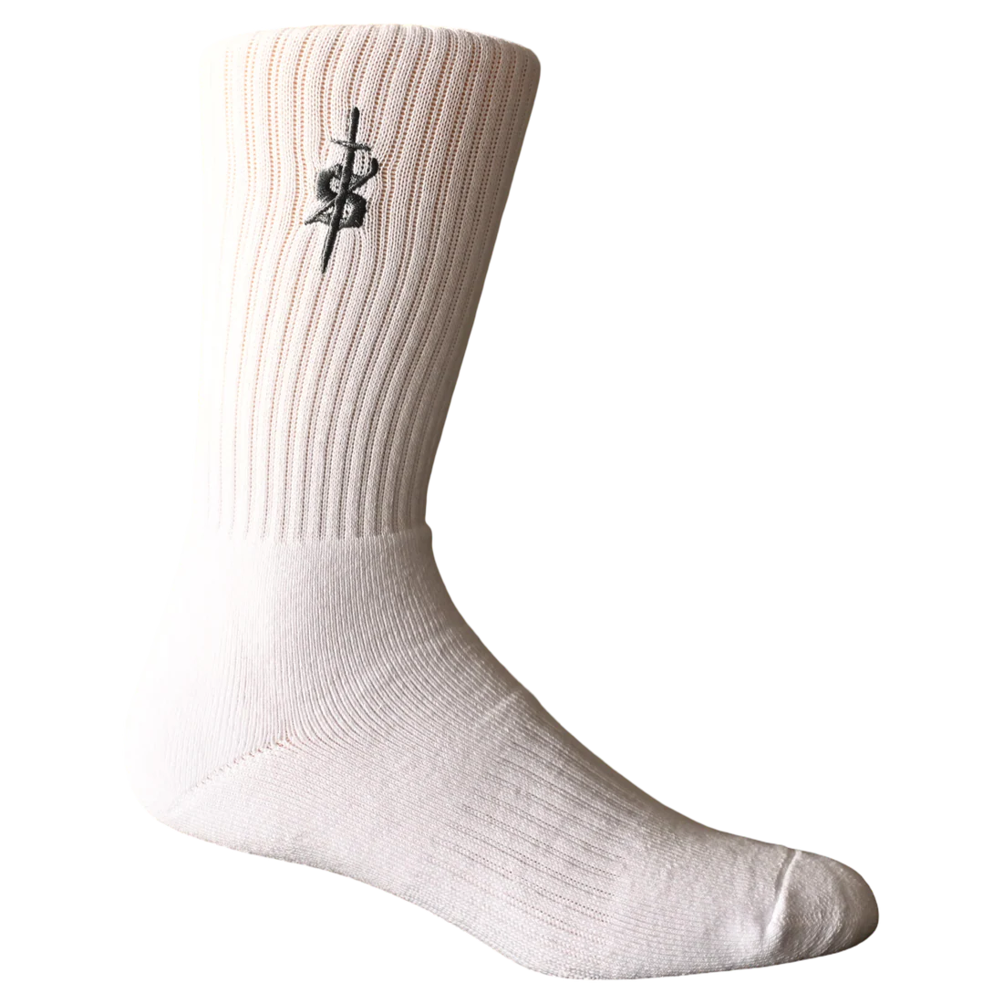 Sloth Insignia Socks (White)