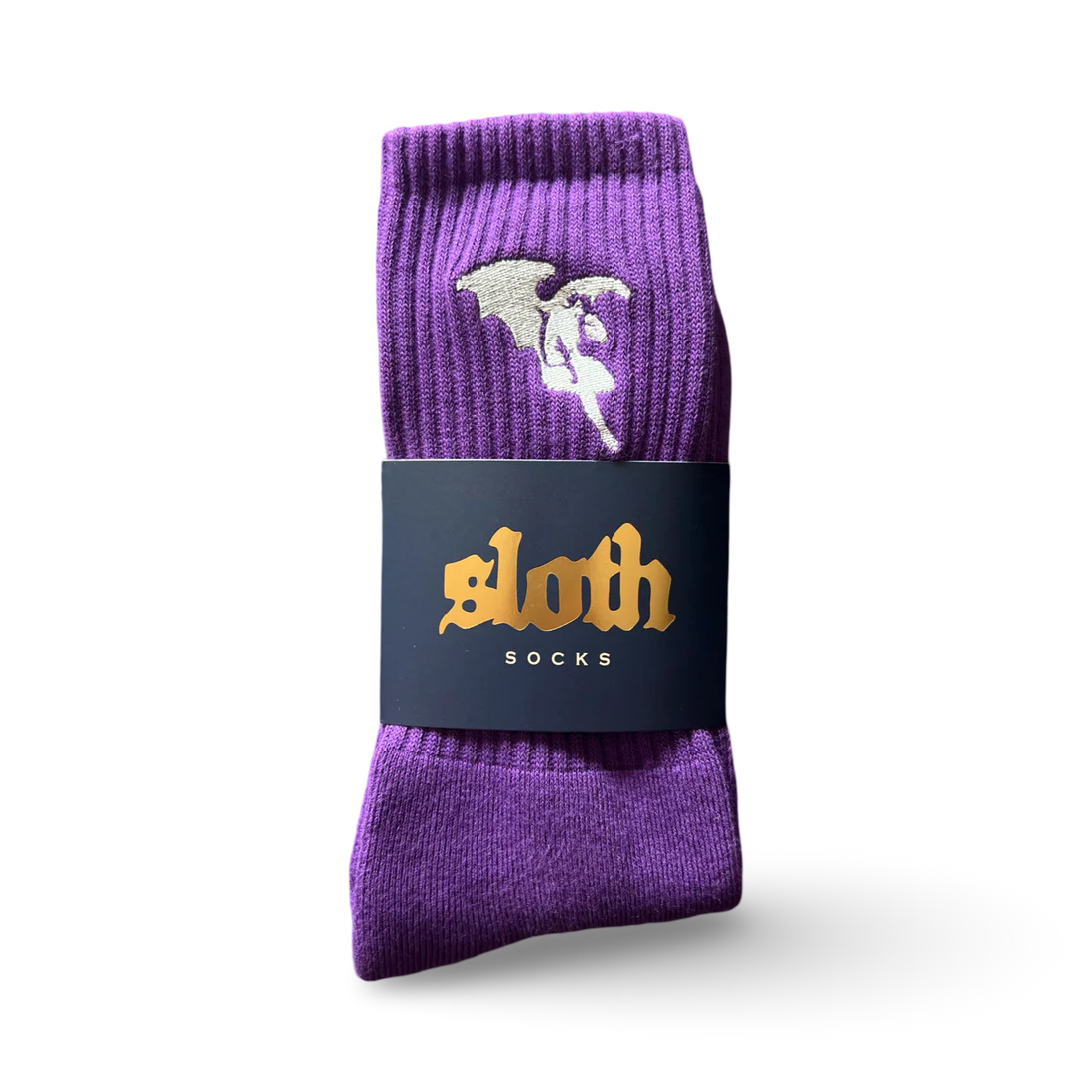Sloth Daemon Socks (Violet)