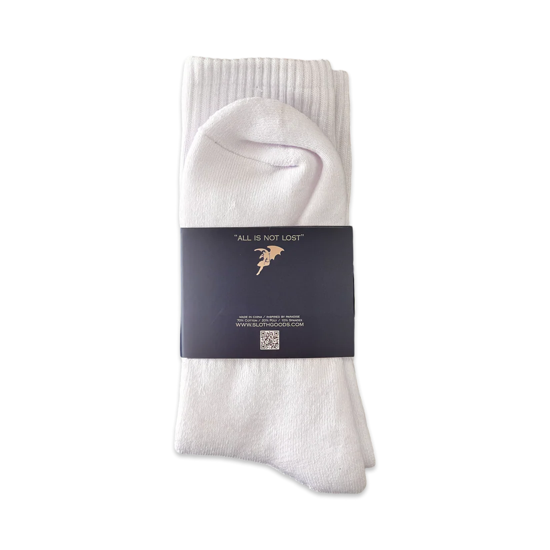 Sloth Daemon Socks (White)