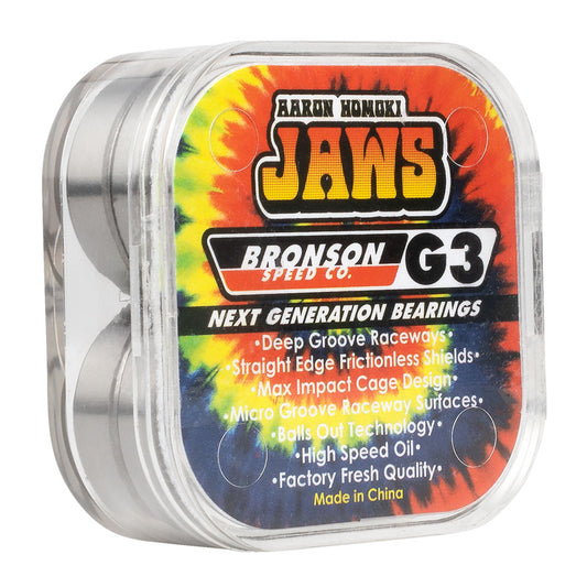 Aaron JAWS Homoki G3 Bronson Skateboard Bearings