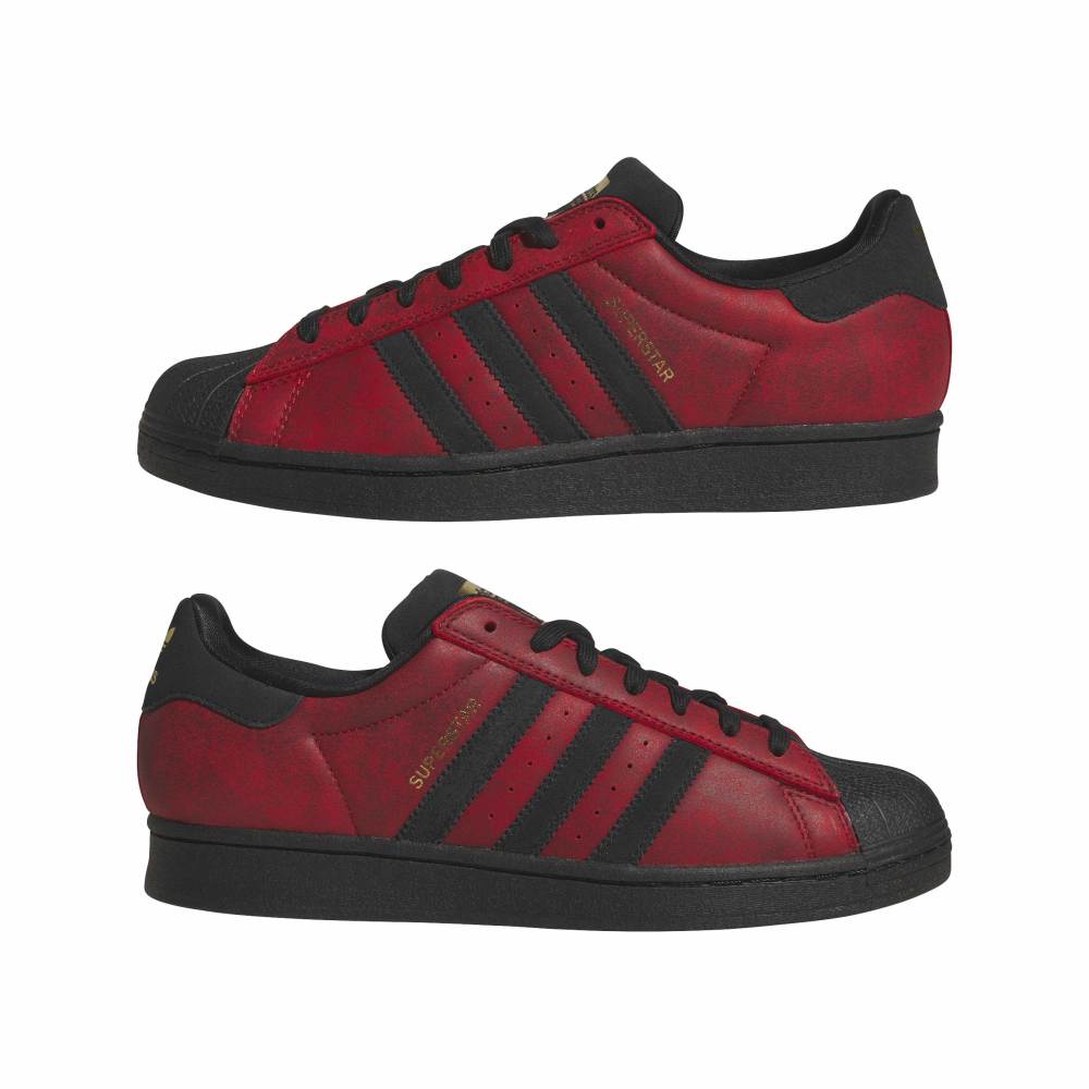 Adidas Superstar ADV (Better Scarlet/Core Black/Gold Metallic)