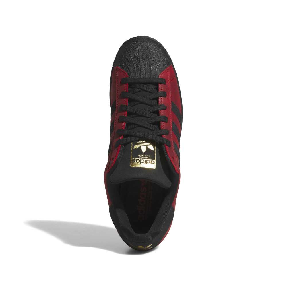 Adidas Superstar ADV (Better Scarlet/Core Black/Gold Metallic)