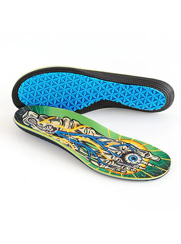 Remind Insoles Medic Impact 5.5MM Mid-High Arch Insoles (Reflexology)
