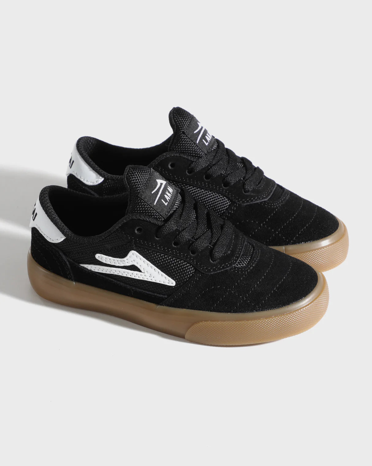 Lakai Cambridge Kids Suede (Black / Gum)